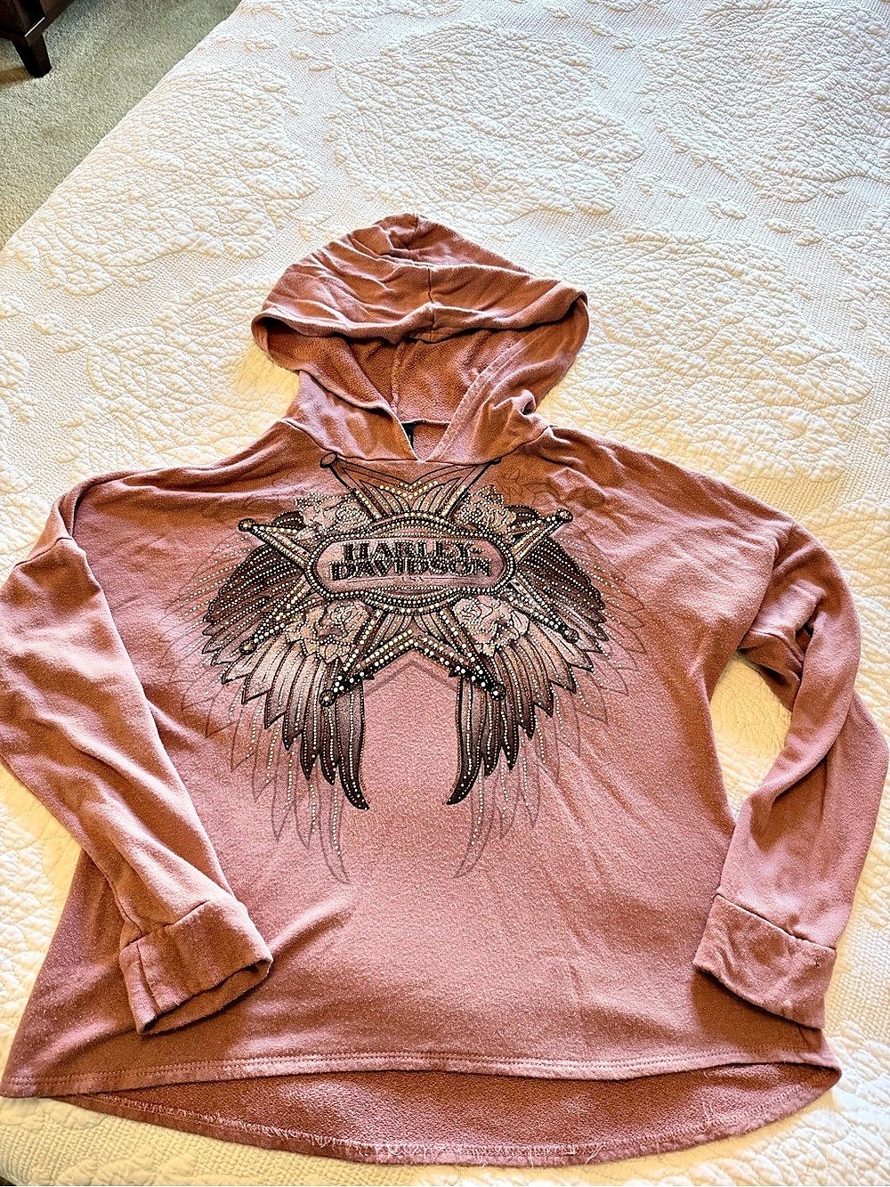 Harley-Davidson Motörhead Graphic Hoodie Pink Size XL